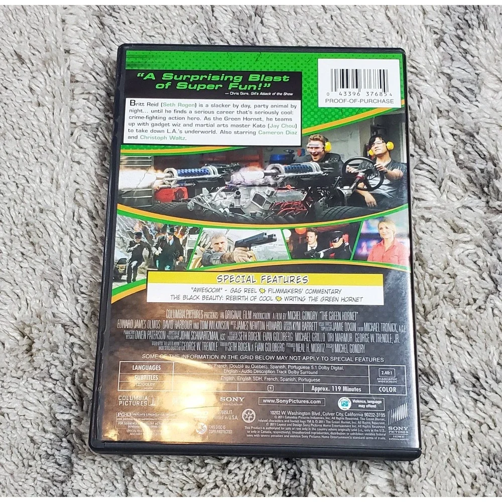 Sony green hornet